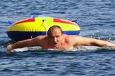 Украинский пловец осуществил 65-километровый заплыв от Анталии до Кипра