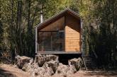 Миниатюрный домик в чилийском лесу. ФОТО