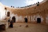 Последние жители подземных домов в Тунисе. ФОТО