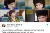 Российская чиновница со странной прической стала героиней фотожаб