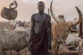 Жизнь племени Динка на равнинах Южного Судана. ФОТО