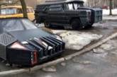 Киевлян насмешил автомобиль «Дарта Вейдера». ФОТО