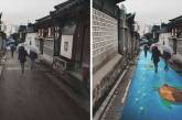 Как корейцы раскрасили хмурость и серость в сезон дождей. ФОТО