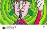 Джим Керри высмеял Марка Цукерберга в яркой карикатуре. ФОТО