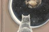 Коты на странных картинах Даниала Райана. ФОТО
