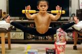 Восьмилетний японец тренируется по четыре часа в день, чтобы стать как Брюс Ли. ФОТО