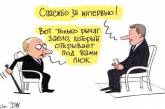 Интервью Путина высмеяли в новой карикатуре. ФОТО
