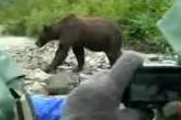 Туристы в заповеднике на Аляске проигнорировали бегущего медведя