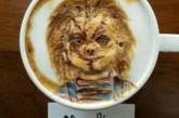 Самые странные рисунки на кофейной пене. Фото