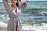 Регина Тодоренко пришла на пляж в пижаме. ФОТО