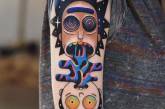 30 творческих татуировок. ФОТО