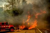 Лесные пожары бушуют в Калифорнии. ФОТО