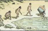 15 хлестких карикатур о том, куда людей завела эволюция. ФОТО