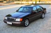 Mercedes W140 500SE 1992 «Nutria» с велюровым салоном. ФОТО