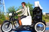 Японцы изобрели мотоцикл, ездящий на навозе