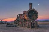 Кладбище старых поездов в Боливии. ФОТО