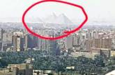 Американец сделал загадочное фото с «небесным» египетскими пирамидами. ФОТО
