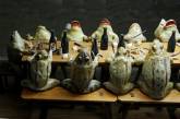 Музей, в котором 108 чучел лягушек изображают сценки из жизни. ФОТО