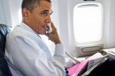 Самолёт с Обамой на борту хорошо встряхнуло в небе над США