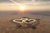 В Дубае создали озеро в форме сердечек. ФОТО