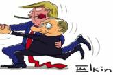 Карикатурист изобразил Трампа и Путина на саммите G20. ФОТО