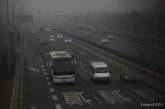 Густой темный смог на улицах Китая. ФОТО