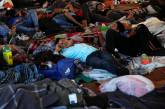 Условия жизни в лагере мигрантов в Тихуане. ФОТО