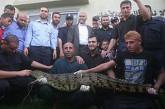 В секторе Газа поймали скрывавшегося два года крокодила