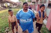 12-летний индонезийский подросток похудел на 95 килограмм. ФОТО