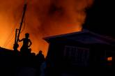 Пожар уничтожил 600 домов на сваях в Бразилии. ФОТО