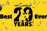 Симпсоны отмечают сегодня 20-летний юбилей