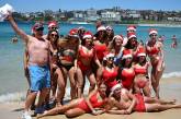 Австралийцы отметили Рождество на пляжах. ФОТО