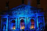 Впечатляющее световое шоу на фасаде львовской оперы. ФОТО
