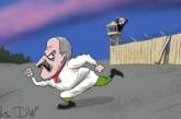 Отношения Путина и Лукашенко высмеяли новой карикатурой. ФОТО