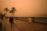Так выглядит Каир во время песчаной бури. ФОТО