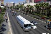 Похмельный автобус на улицах Лас-Вегаса. ФОТО