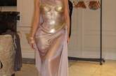 Ким Кардашьян вышла в свет, надев необычное полупрозрачное платье. ФОТО