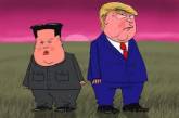 Провальную встречу Трампа и Ким Чен Ына высмеяли карикатурой. ФОТО