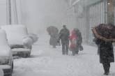 В среду Украину накроют сильные снегопады