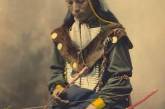 Раскрашенные старые снимки американских индейцев. ФОТО