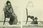 Сценические иллюзии, фокусы и трюки из книги 1897 года. ФОТО