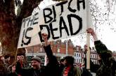 Смерть Тэтчер вызвала массовые беспорядки в Англии и Шотландии