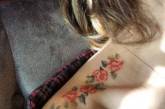 Новый тренд: оригинальные татуировки в виде вышивки. ФОТО