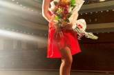 Лилия Ребрик восхитила роскошной фигурой в красном мини-платье. ФОТО