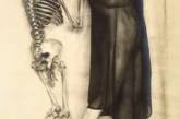 Загадочная фотосессия столетней давности со скелетом. ФОТО