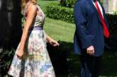 Мелания Трамп вышла в свет в платье любимого бренда. ФОТО