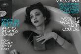 60-летняя певица Мадонна украсила обложку британского Vogue 