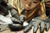 10-летняя японская тату-художница из Амстердама. ФОТО