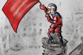 Украинский карикатурист высмеял Путина-хоккеиста. ФОТО