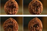 Китайский художник создает необычные работы из скорлупы орехов. ФОТО